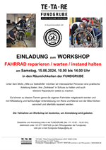 Einladung Fahrrad Workshop 2024